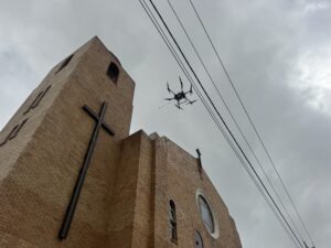 Commercial drone cleaning technology in Mackay