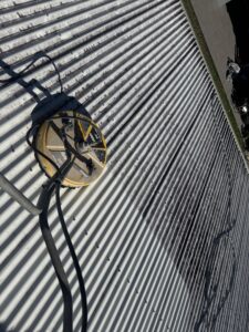 Whirlaway cleaning colourbond roof