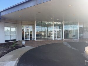 Hospital entrance