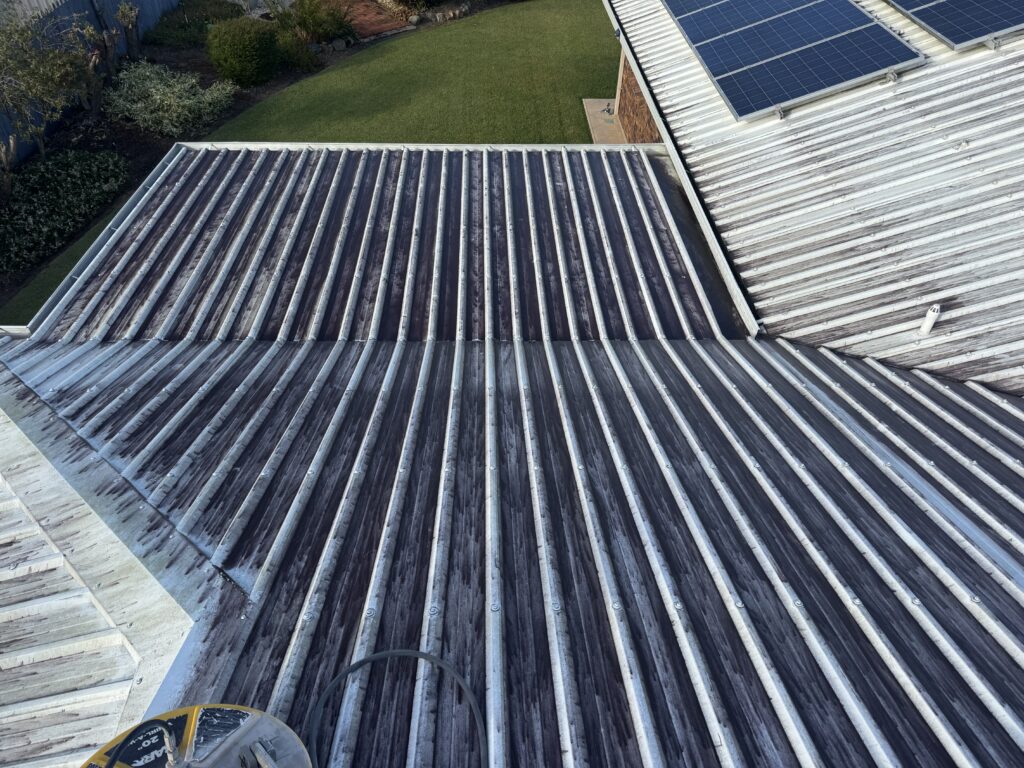 Ooralea roof cleaning before photo