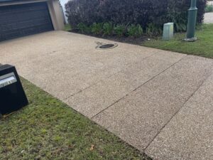 Driveway clean Rual View