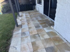 Soaped up tiles