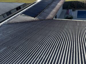 Dirty roof at Mount Pleasant