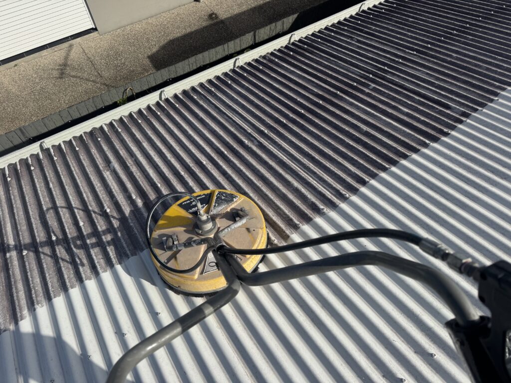 Colorbond roof cleaning in Mount Pleasant
