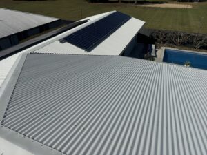 Clean colorbond roof at Mount Pleasant