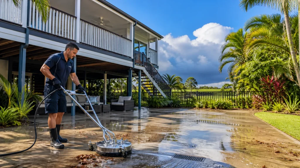 How Patio Cleaning Prepares Mackay Outdoor Areas for Storm Season