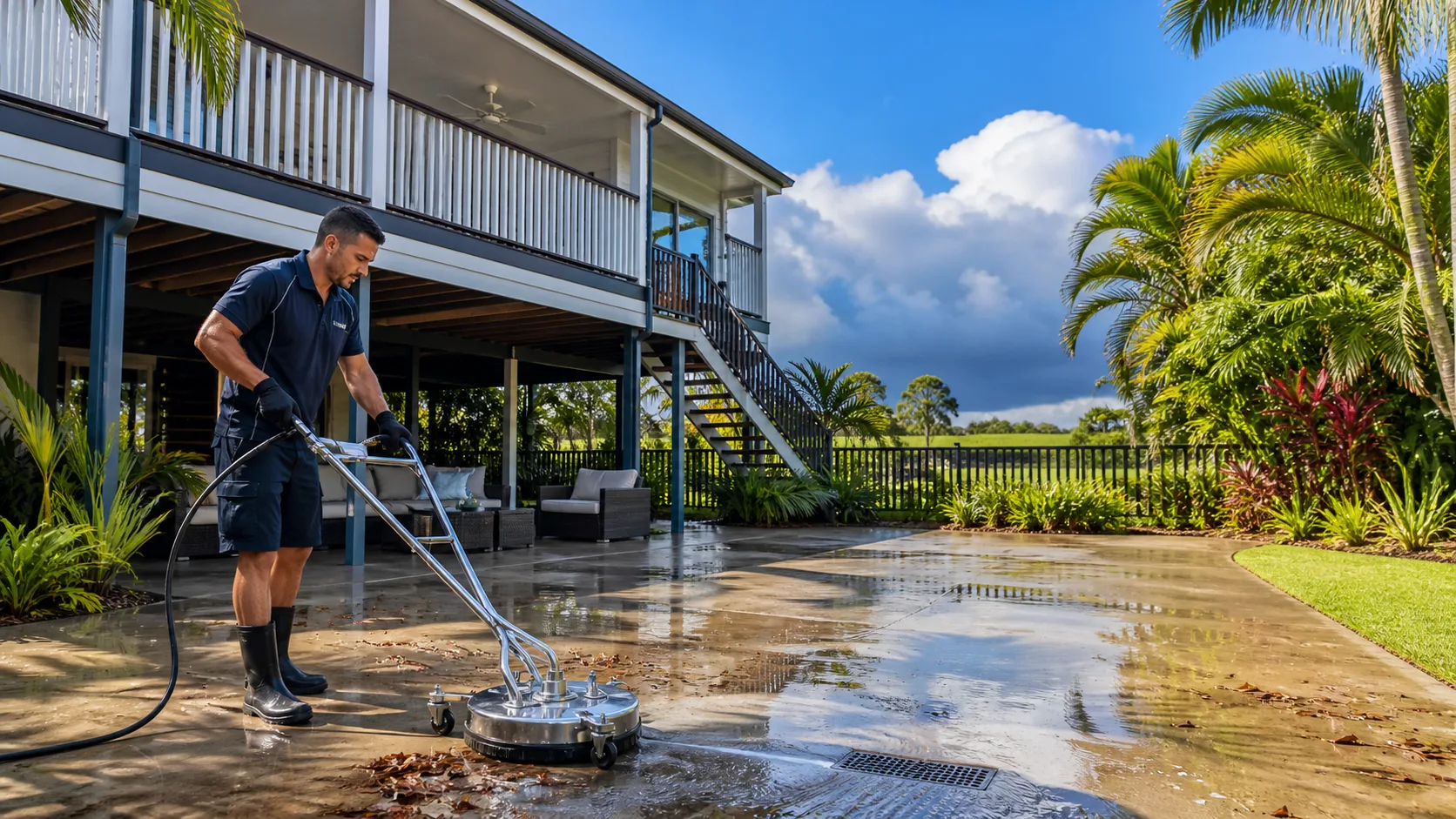 How Patio Cleaning Prepares Mackay Outdoor Areas for Storm Season