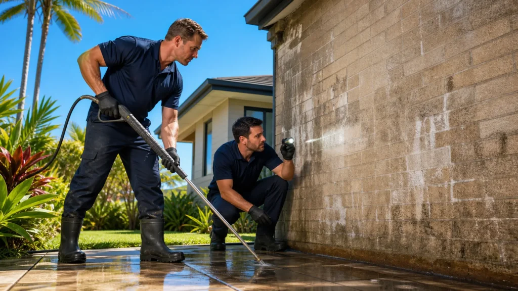 Render Cleaning Mackay: When Pressure Causes Surface Damage